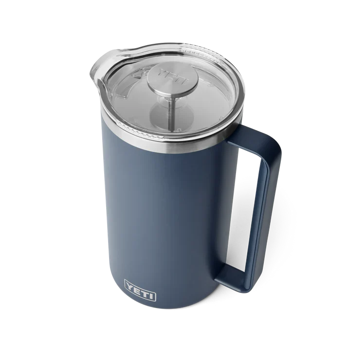 Yeti French Press With Lid - Navy