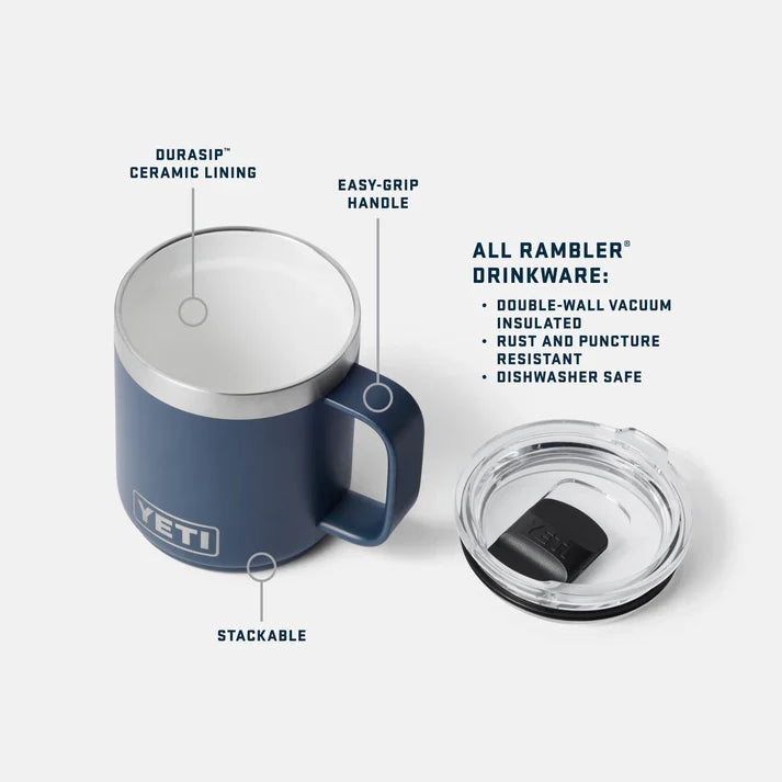 Yeti Ceramic Lined Mug 10oz/296mL