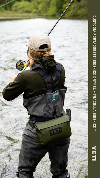 Yeti Sidekick Dry 3 Litre Olive Waterproof Gear Case