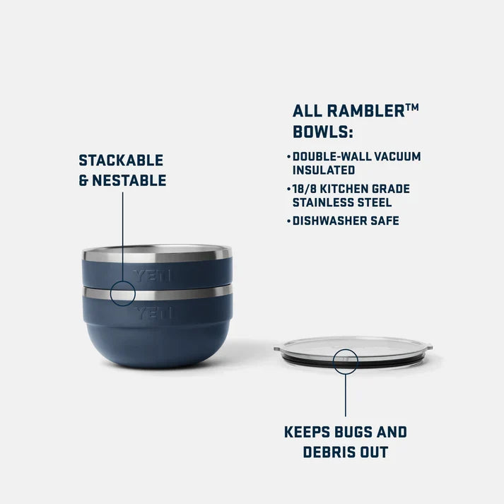 Yeti Medium Insulated Bowl with Lid 1.9L