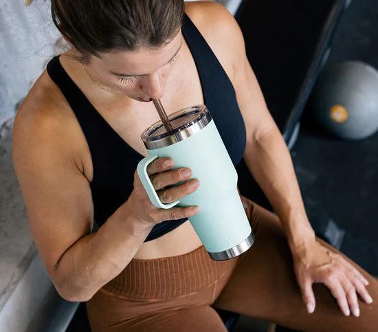 Yeti Rambler 35oz/1Litre Straw Mug
