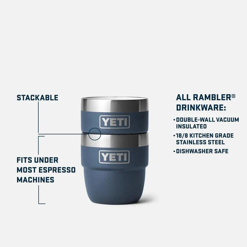 Yeti Rambler 4oz/118ml Stackable Espresso Cups