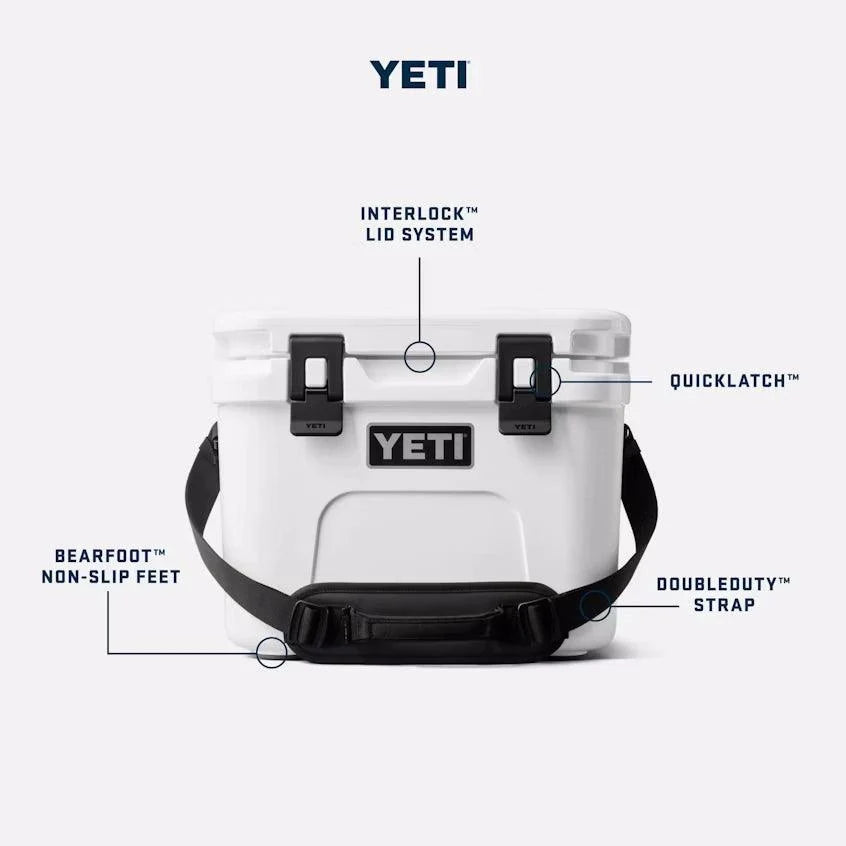 Yeti Roadie 15 Hard Cooler with DoubleDuty Shoulder Strap